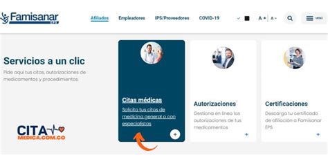 teléfono famisanar citas colsubsidio|Orden médica y autorizaciones